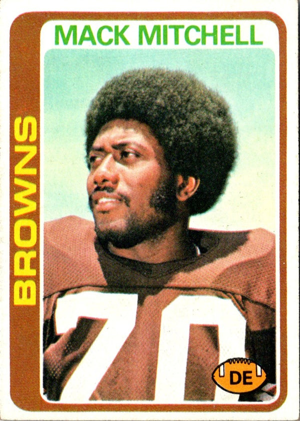 1978 Topps Mack Mitchell #204