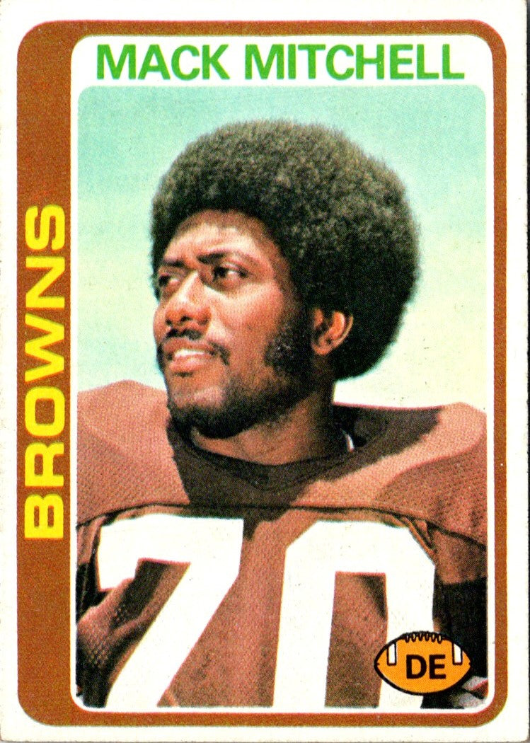 1978 Topps Mack Mitchell
