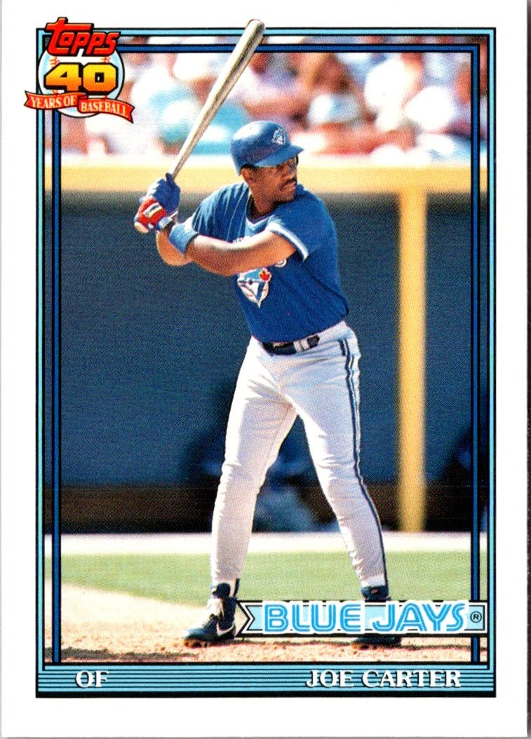 1991 Topps Traded Joe Carter