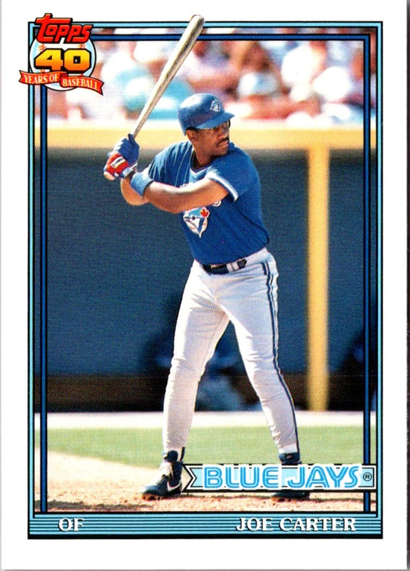 1991 Topps Traded Joe Carter #20T
