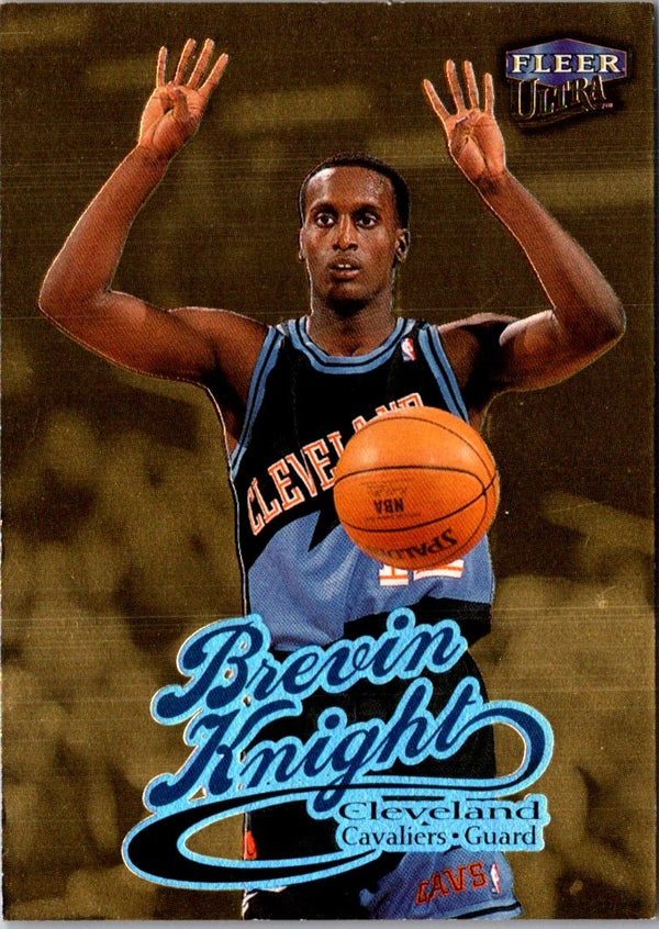 1998 Ultra Gold Medallion Brevin Knight #28G