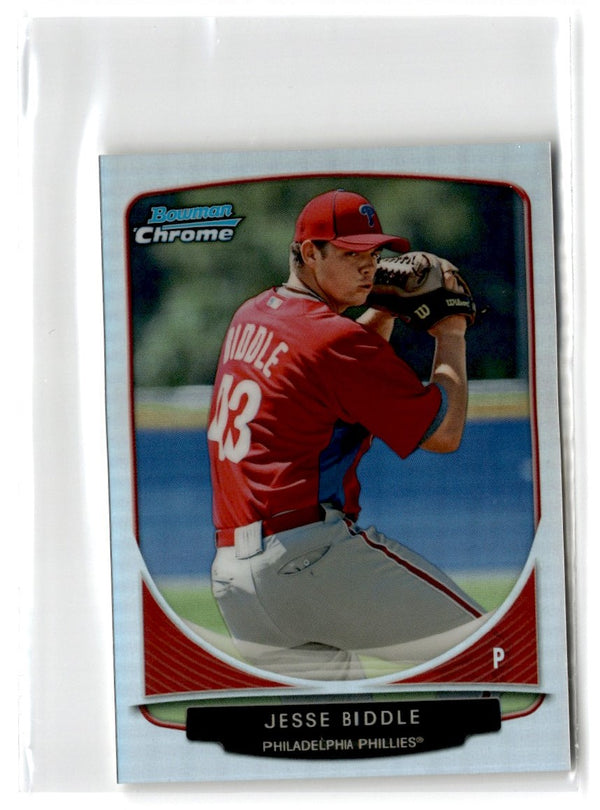 2013 Bowman Chrome Prospects Jesse Biddle #BCP-JBI