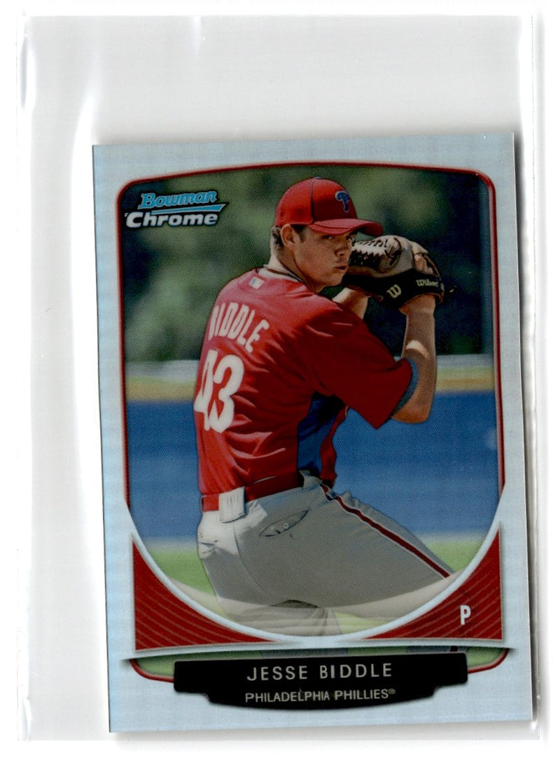 2013 Bowman Chrome Prospects Jesse Biddle