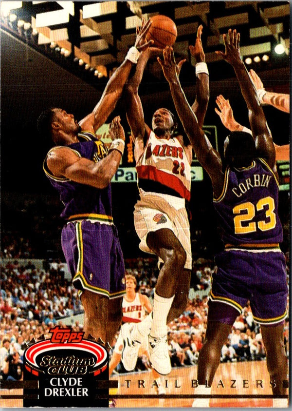 1992 Stadium Club Clyde Drexler #287