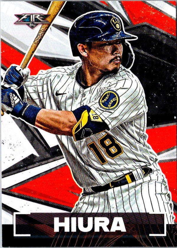 2021 Topps Fire Keston Hiura #114