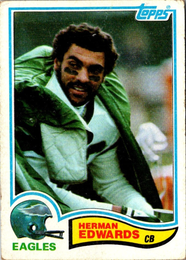 1982 Topps Herman Edwards