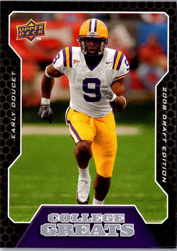 2008 Upper Deck Draft Edition College Greats Early Doucet #CG5