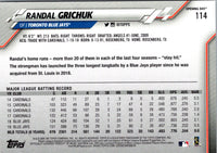 2020 Topps Opening Day Edition Randal Grichuk #114