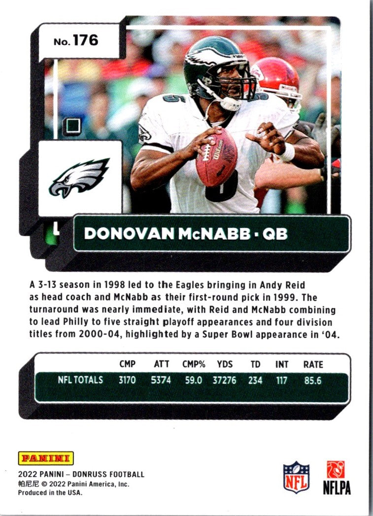 2022 Donruss Donovan McNabb