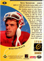 1995 Upper Deck Steve Stenstrom #29 Rookie
