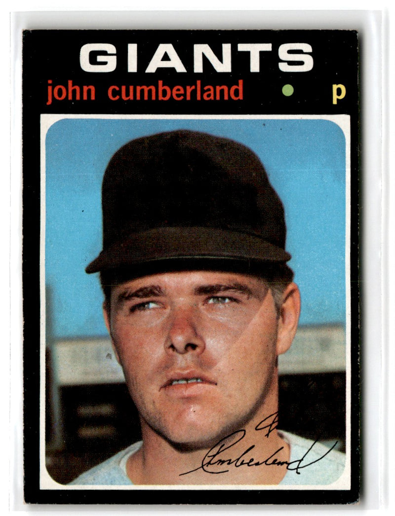 1971 Topps John Cumberland