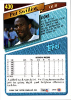 1993 Topps Pat Swilling #430
