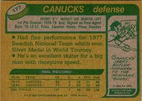 1980 Topps Lars Lindgren #177 Rookie