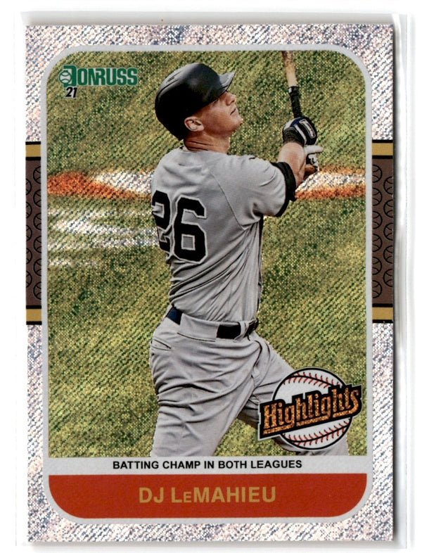 2021 Topps Archives D.J. LeMahieu #6