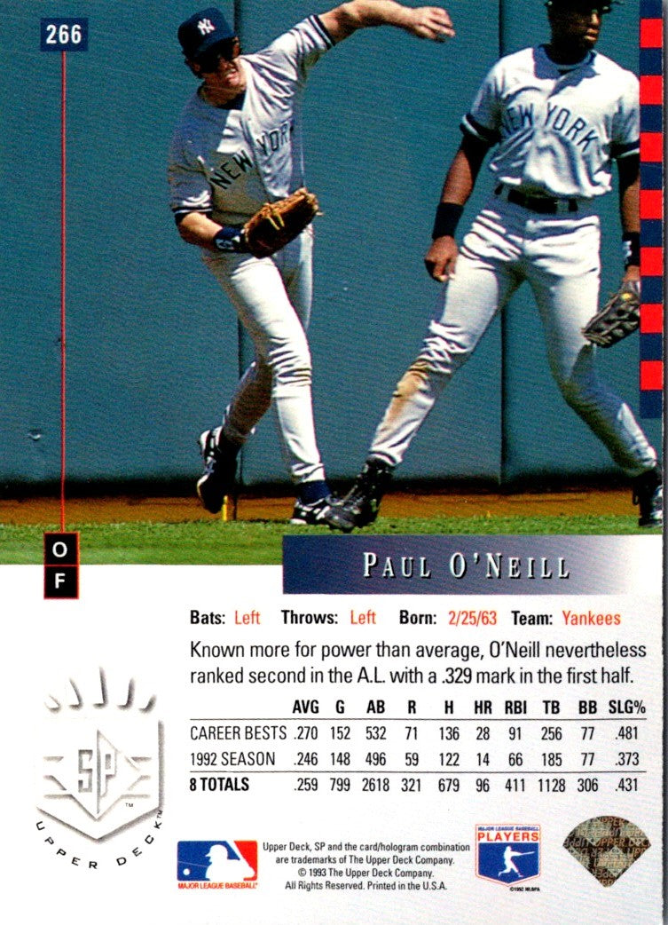 1993 SP Paul O'Neill