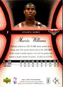2006 Upper Deck Sweet Shot Marvin Williams