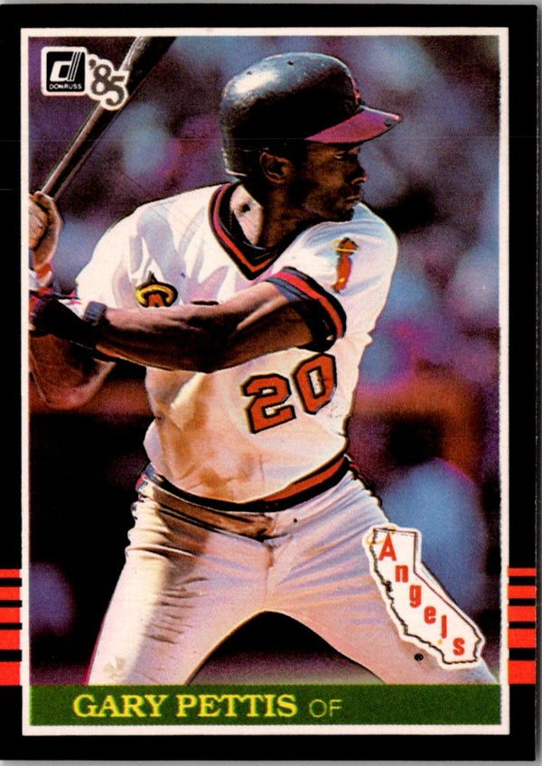 1985 Donruss Gary Pettis #499