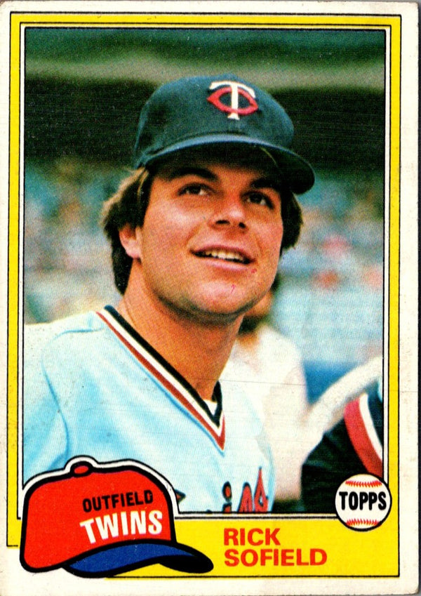 1981 O-Pee-Chee Rick Sofield #278