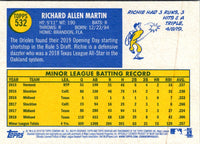 2019 Topps Heritage Richie Martin #532 Rookie
