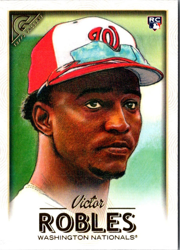 2018 Topps Gallery Victor Robles #38 Rookie