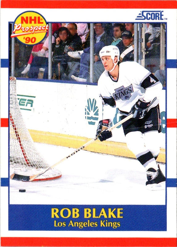 1990 Score Rob Blake #421 Rookie