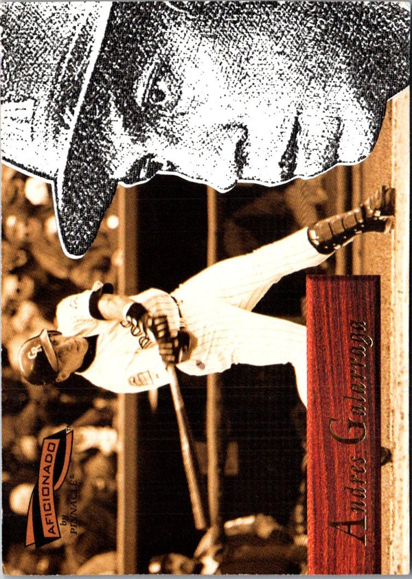1996 Pinnacle Aficionado Andres Galarraga #14