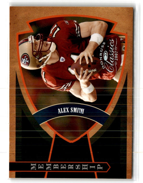 2007 Donruss Classics Membership Alex Smith QB #M-1 048/250