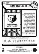 2022 Hoops Blue Jaren Jackson Jr.