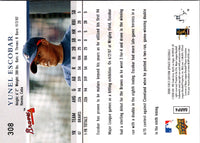 2008 Upper Deck First Edition Yunel Escobar #308