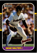 1987 Donruss Gene Walter
