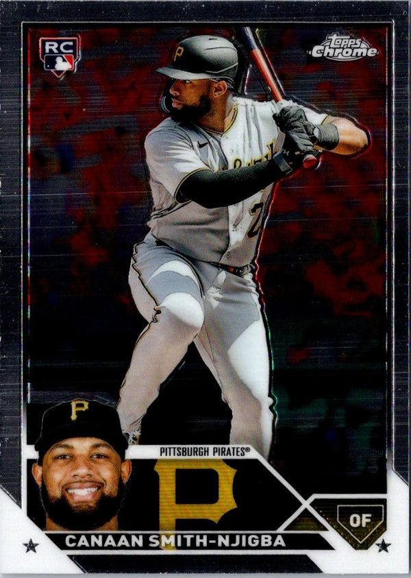 2023 Topps Chrome Canaan Smith-Njigba #67 Rookie