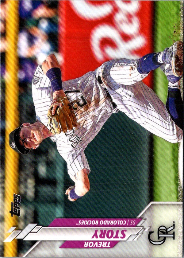 2020 Topps Trevor Story #637