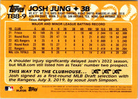 2023 Topps 1988 Baseball Josh Jung #T88-9