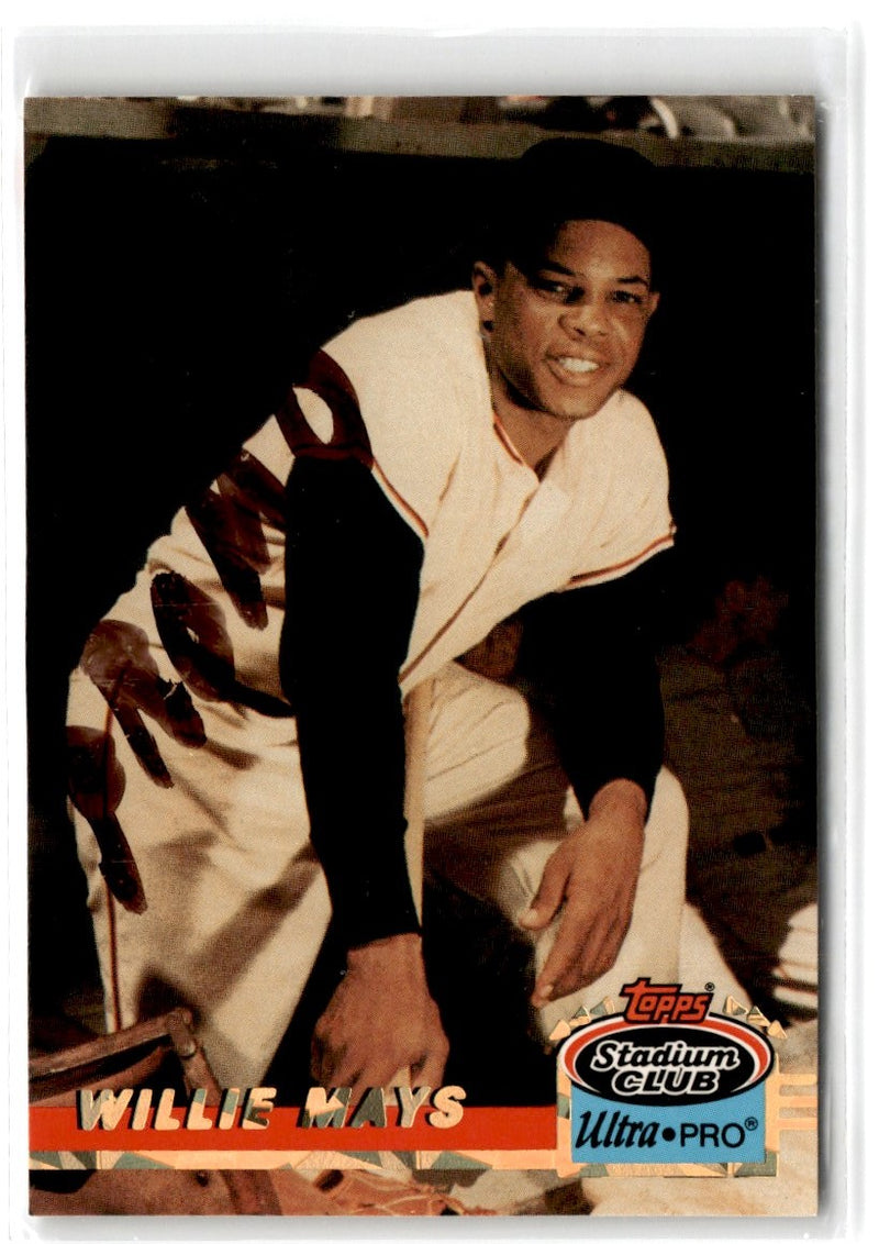 1993 Stadium Club Ultra-Pro Willie Mays