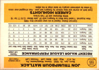 1983 Donruss Jon Matlack #195