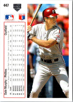 1991 Upper Deck Dale Murphy #447