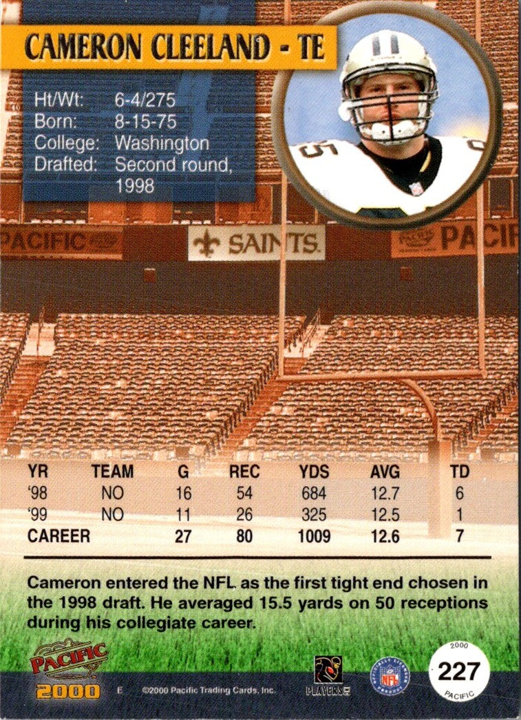 2000 Pacific Cameron Cleeland