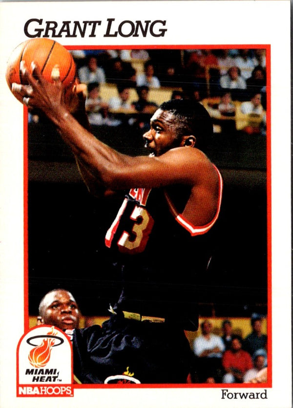 1991 Hoops Grant Long #387