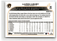 2022 Topps Chrome Aaron Ashby #80 Rookie