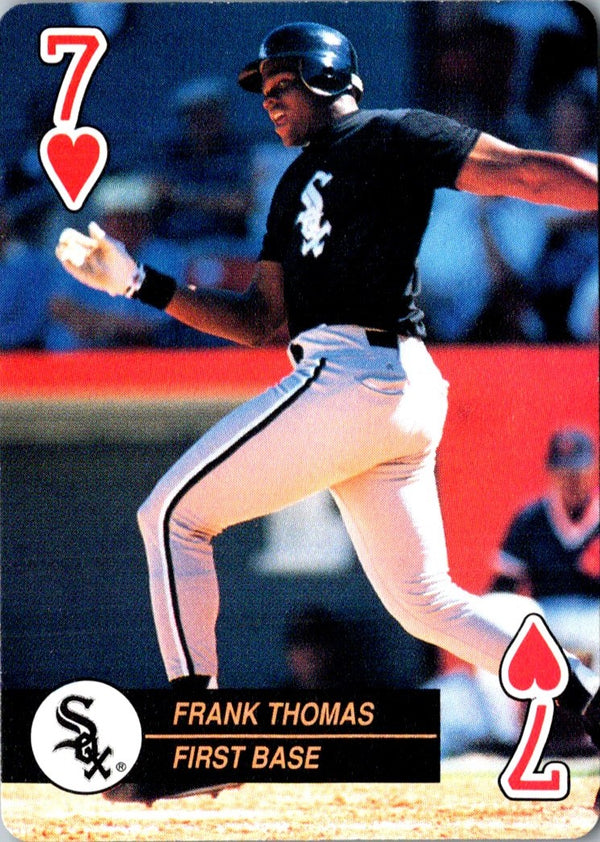 1992 U.S. Playing Card Co. Baseball Aces Frank Thomas #7