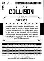 2015 Hoops Nick Collison #76