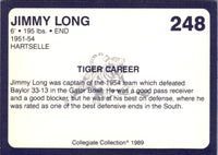 1989 Collegiate Collection Auburn Coke 580 Jimmy Long #248
