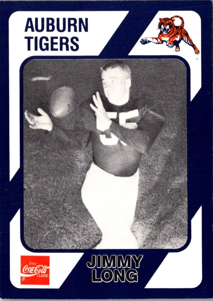 1989 Collegiate Collection Auburn Coke 580 Jimmy Long