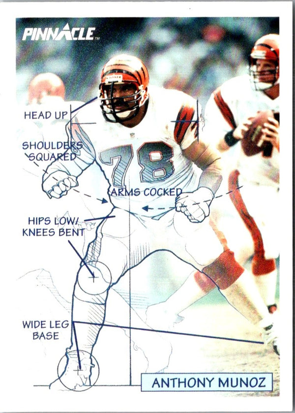 1991 Pinnacle Anthony Munoz #167