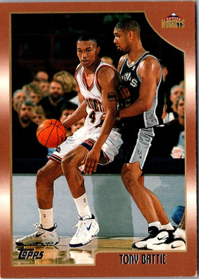 1998 Topps Tony Battie #22
