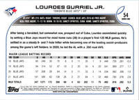 2022 Topps Blue Star Lourdes Gurriel Jr. #54
