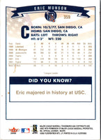 2002 Fleer Eric Munson #359