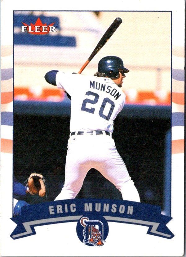 2002 Fleer Eric Munson #359