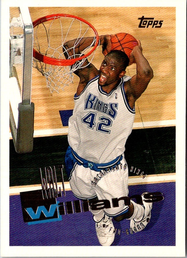 1995 Topps Walt Williams #81