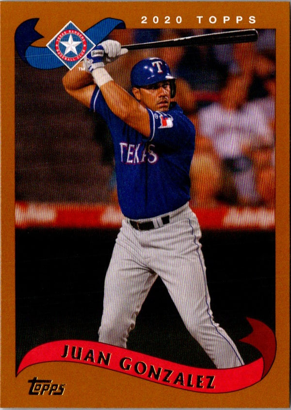 2020 Topps Archives Juan Gonzalez #206